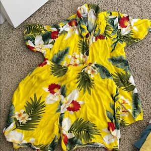5T Boys Handmade Vintage Hawaiian Set Shirt and Top